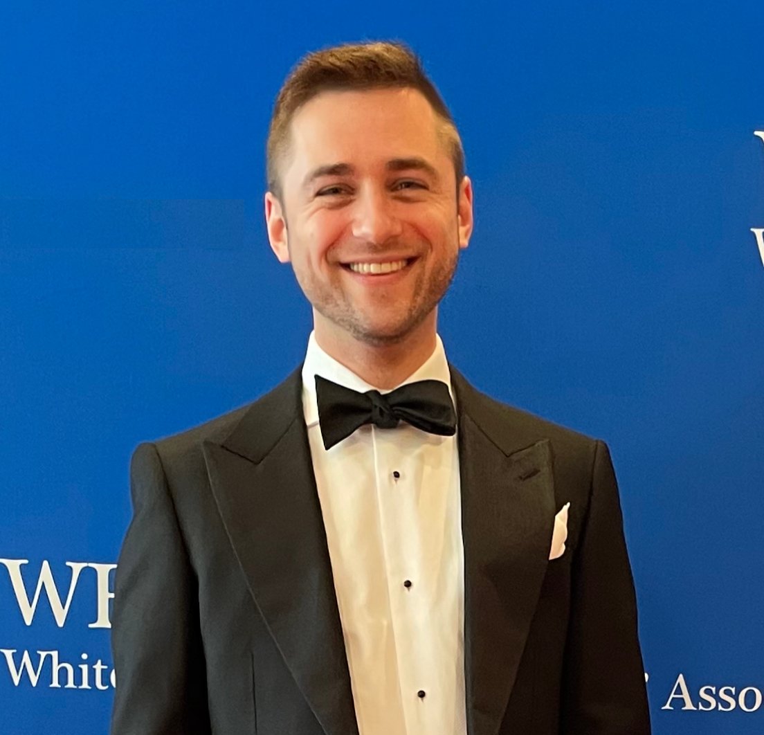 Grant Schwab at the White House Correspondents' Association dinner